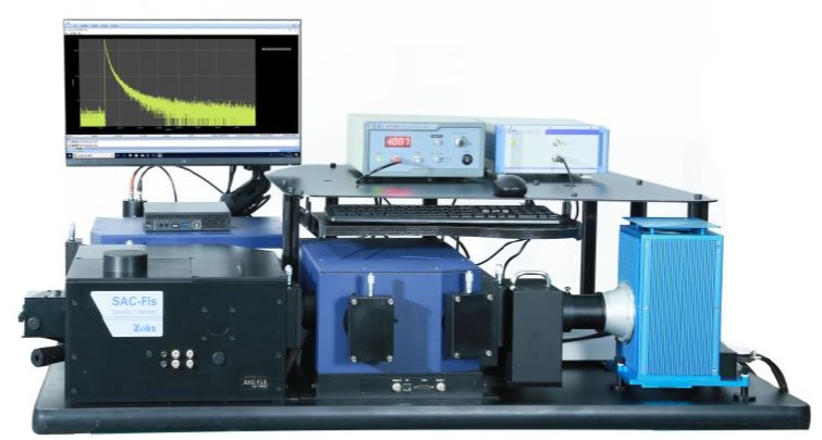 Steady-state and time-resolved fluorescence spectrometer